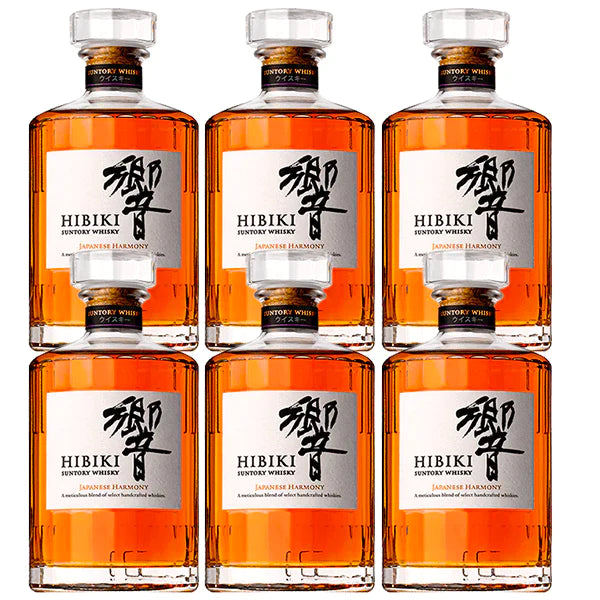 HIBIKI JAPANESE HARMONY WHISKY 6 PACK CASE