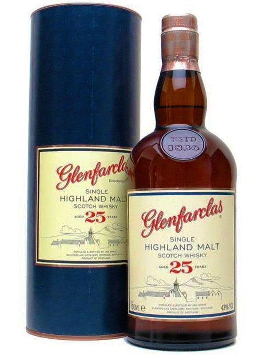 Glenfarclas 25 Year Old Single Malt Whisky 750ml