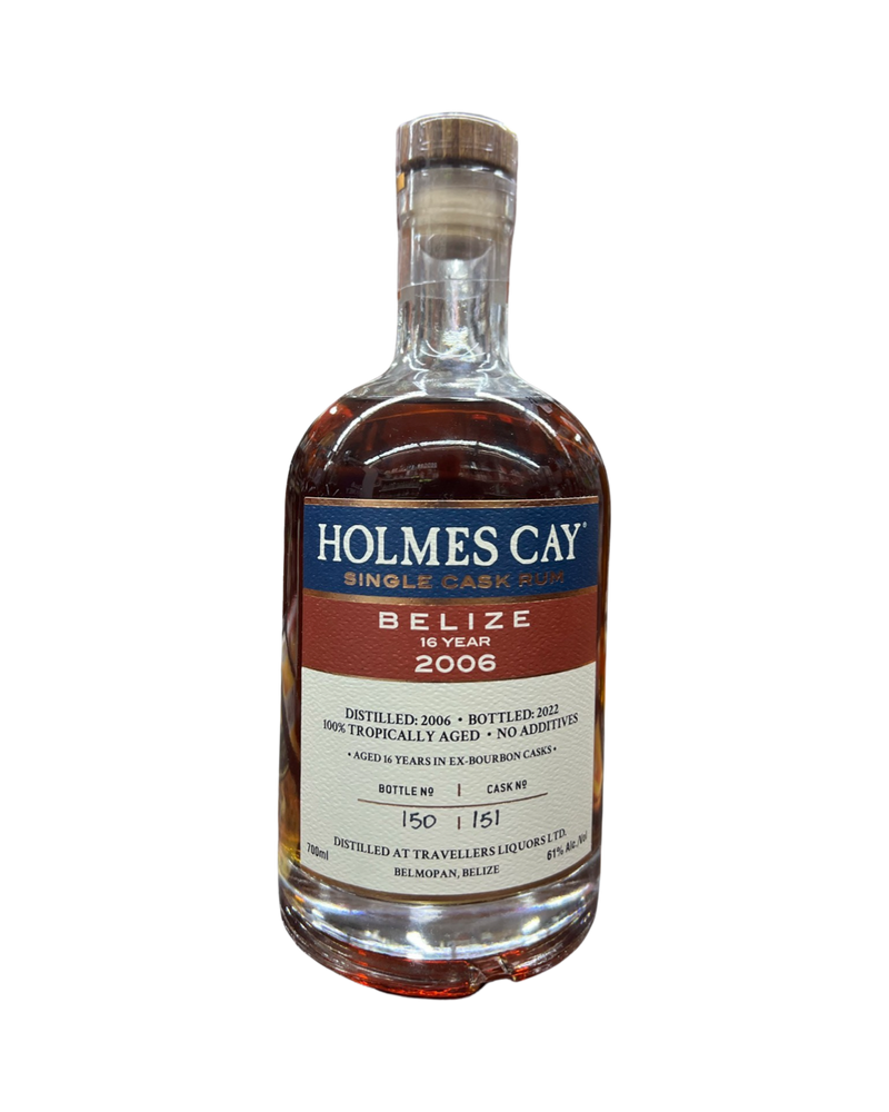 Holmes Cay Single Cask Belize 2006 16 Year Old Rum
