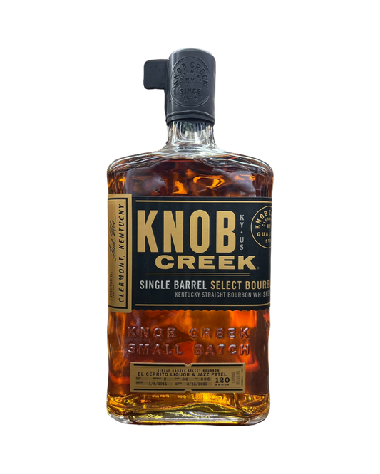 Knob Creek Single Barrel Select Bourbon Whiskey by EL Cerrito Liquor