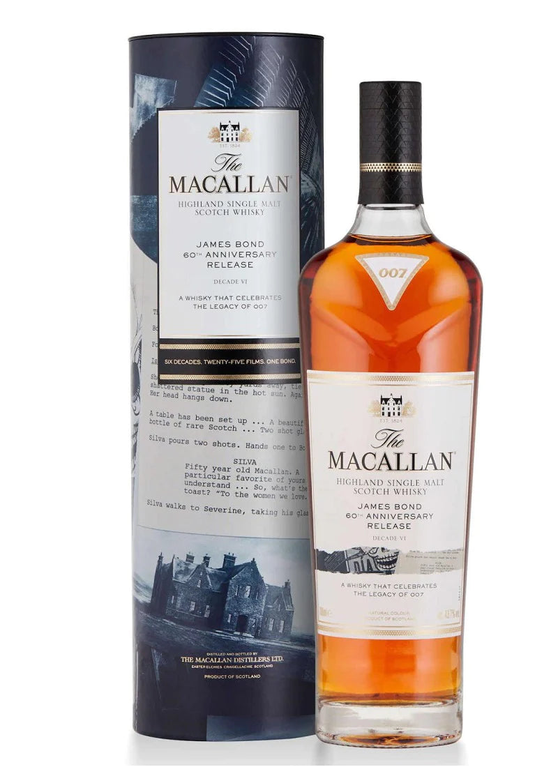 The Macallan James Bond 60th Anniversary Decade VI Highland Single Malt Scotch Whisky