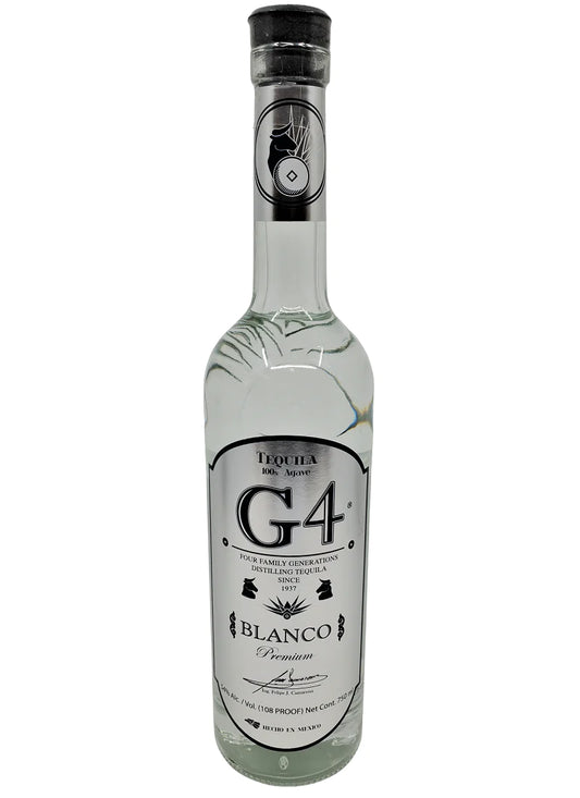 G4 Blanco 108 'High Proof' Tequila 750ml