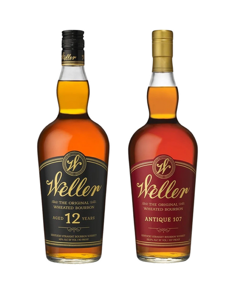 W.L. Weller 12 Year and W.L. Weller Antique 107 Bundle Pack