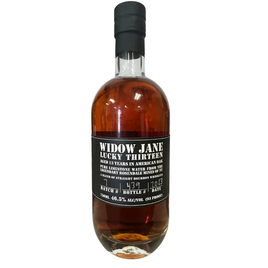 Widow Jane Lucky Thirteen 13 Year Old Straight Bourbon Whiskey
