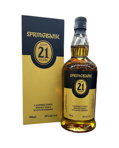 Springbank 21 year Single Malt Scotch whisky