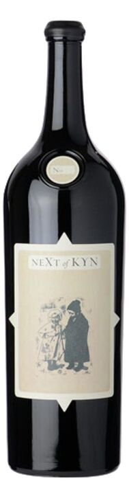 The Next Of Kyn (Sine Qua Non) wooden box set - containing 3 bottles of 2020 Next of Kyn No ~ 14 Cuvée and 1 bottle of 2020 Next of Kyn Número Seis Touriga Nacional