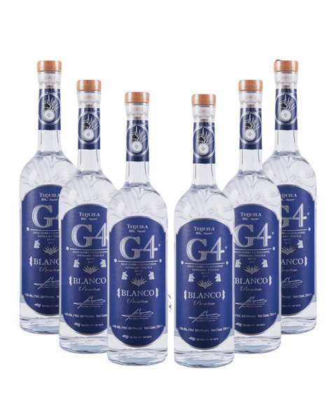 G4 Blanco Tequila Bottle 6-Pack
