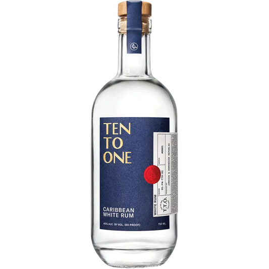 Ten To One White Rum 750ml