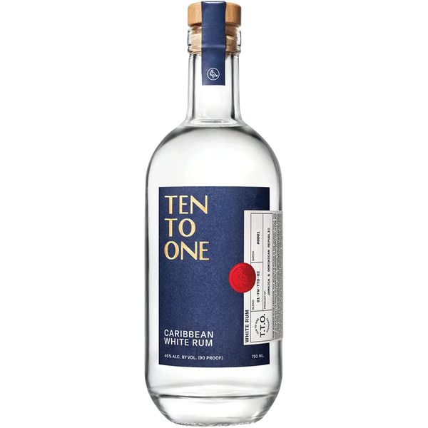 Ten To One Caribbean White Rum
750ml