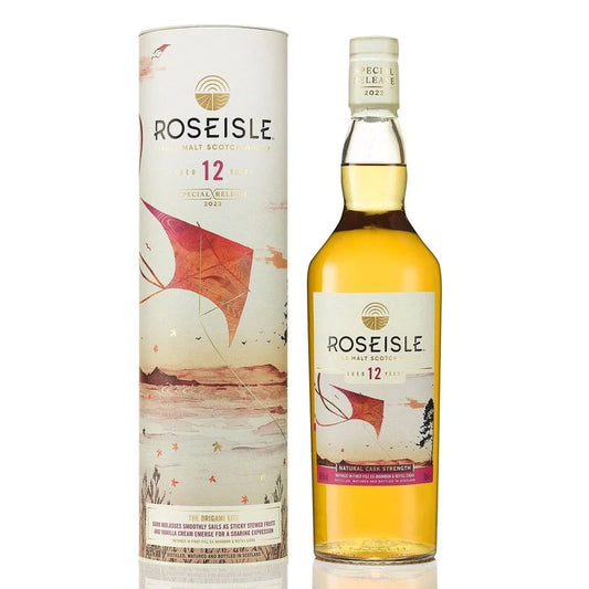 2023 Roseisle Natural 12 Year Old The Origami Kite Special Release Cask Strength Single Malt Scotch Whisky 750ml