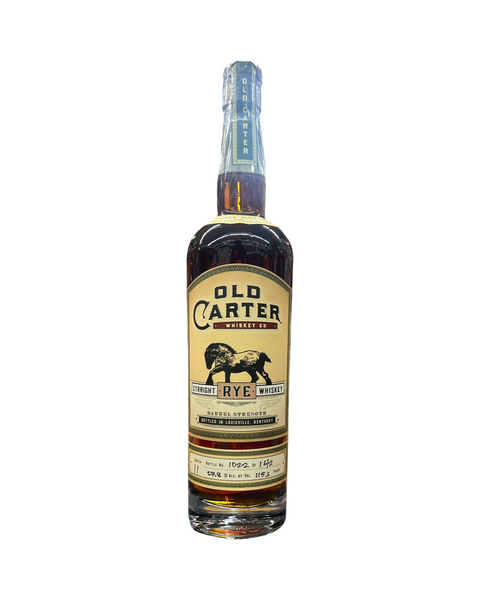 Old Carter Straight Rye Whiskey 115.6 Proof (Batch 11) 750ML