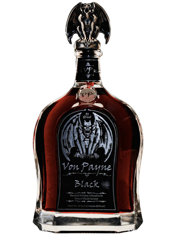 Von Payne Black Blended Whiskey 750ml