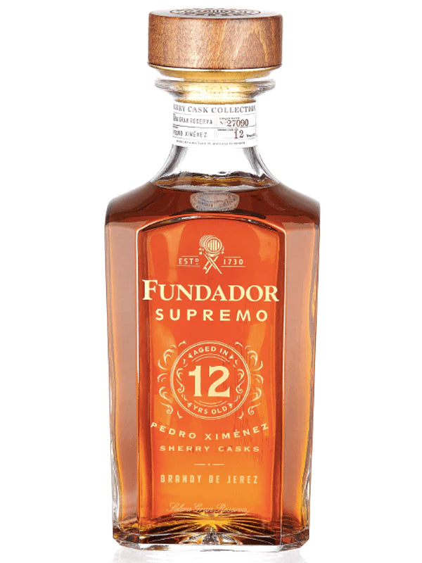 Fundador Supremo 12 Year Old Brandy 1L