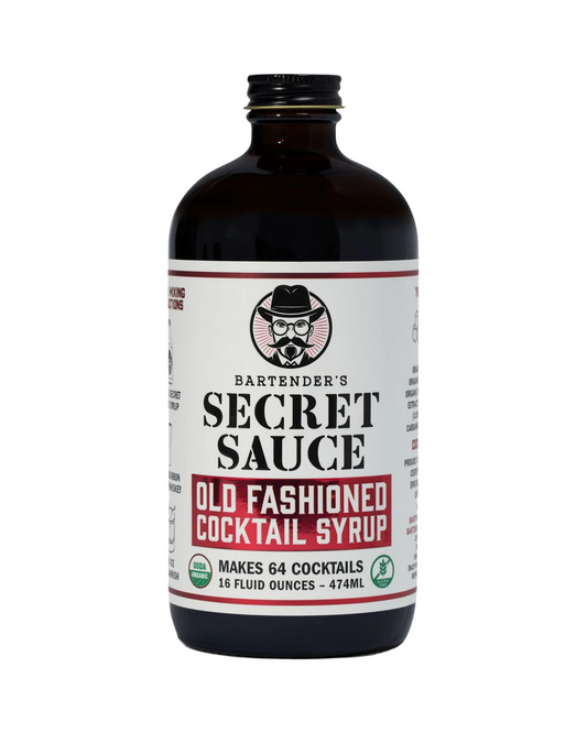 Bartender's Secret Sauce Old Fashioned Cocktail Syrup 474ml
