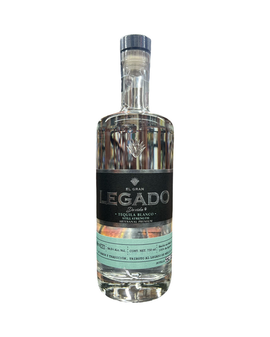 El Gran Legado De Vida "Still Strength" High Proof Artesanal Blanco Tequila (750ml)
