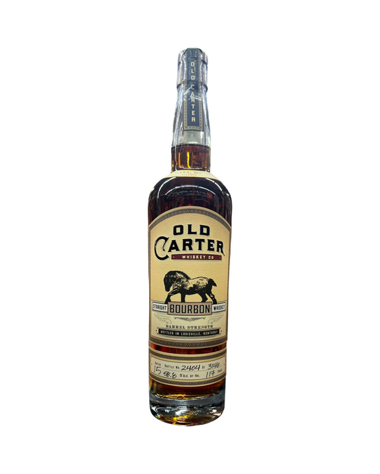 Old Carter Straight Bourbon Whiskey Batch 15