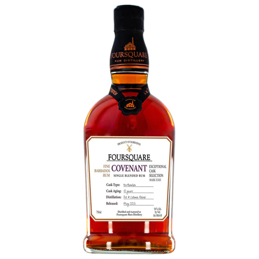 Foursquare Covenant Exceptional Cask Series 18 Year Old Rum 750ml
