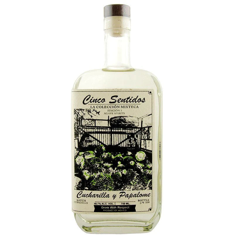 5 Sentidos Cucharilla y Papalome Agave Spirit Mezcal 750ml