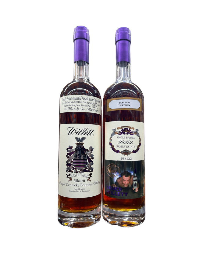 Willett Family Estate Single Barrel 10 Year Old Barrel No. 2878 EL Cerrito Liquor Store Pick Kentucky Straight Bourbon Whiskey