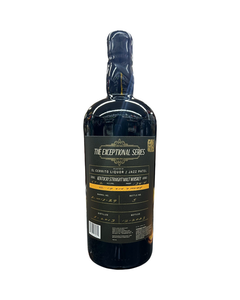 Rare Character The exceptional Cask Kentucky Straight Malt Whisky 10yr 7 months (134.4 Proof) El Cerrito Liquor Exclusive- Limit 2