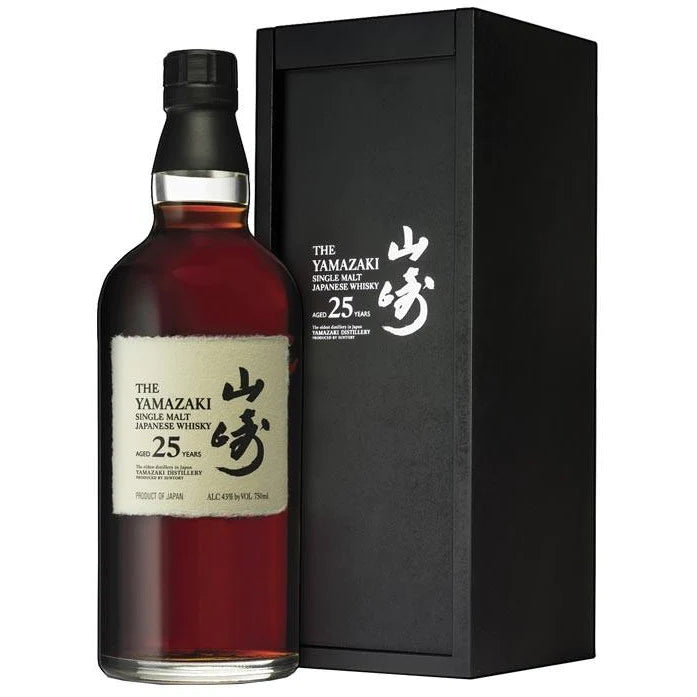 The Yamazaki 25 Yr Single Malt Japanese Whisky 750ml