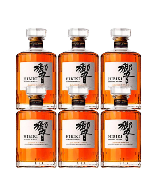 Hibiki Japanese Harmony Blended Whisky 6-Pack