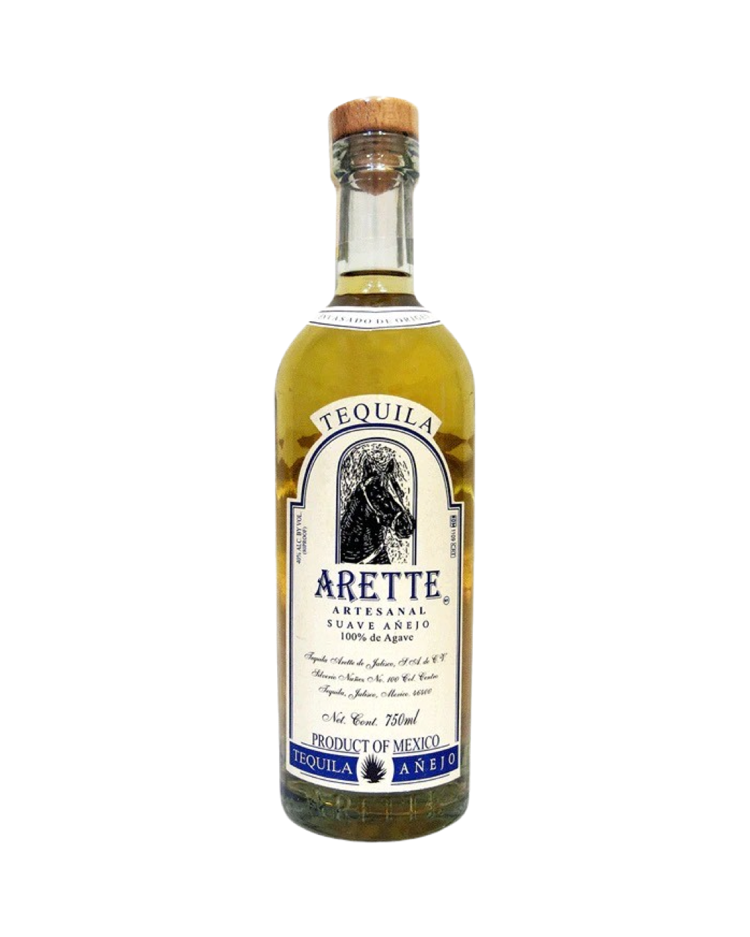 Arette Artsanal Suave Anejo Tequila 750ml