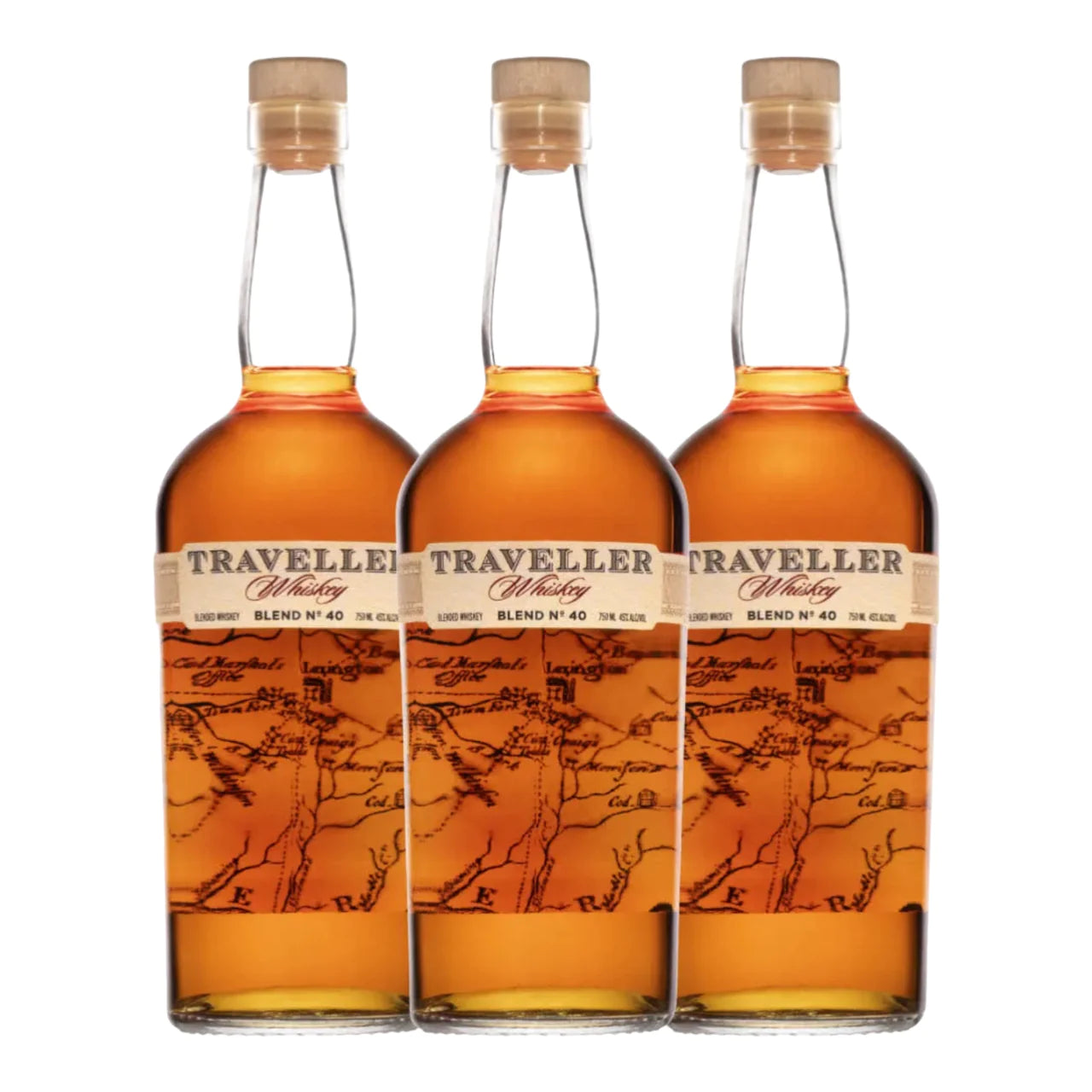 Traveller Whiskey by Chris Stapleton & Buffalo Trace Bundle (3 Bottles)