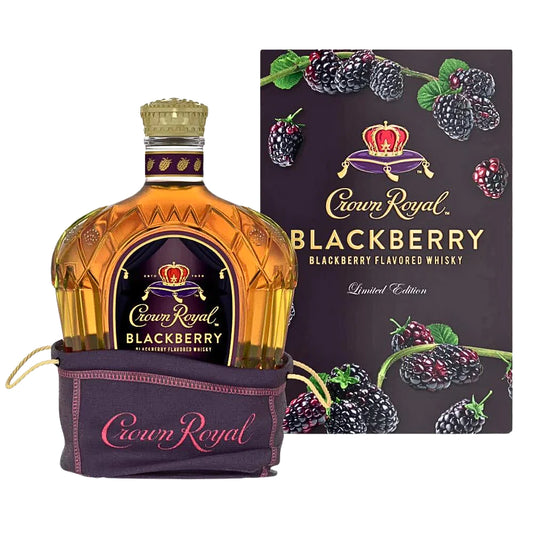 CROWN ROYAL BLACKBERRY CANADIAN WHISKY 750ml
