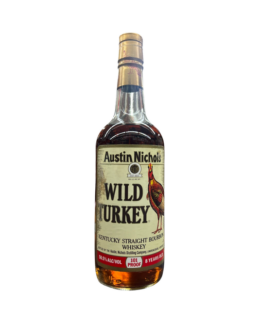1988 Wild Turkey 8 Year Old 101 Proof Kentucky Straight Bourbon Whiskey 750ml