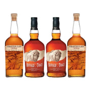 Traveller Whiskey & Buffalo Trace Bourbon 4 Bottles Bundle Pack