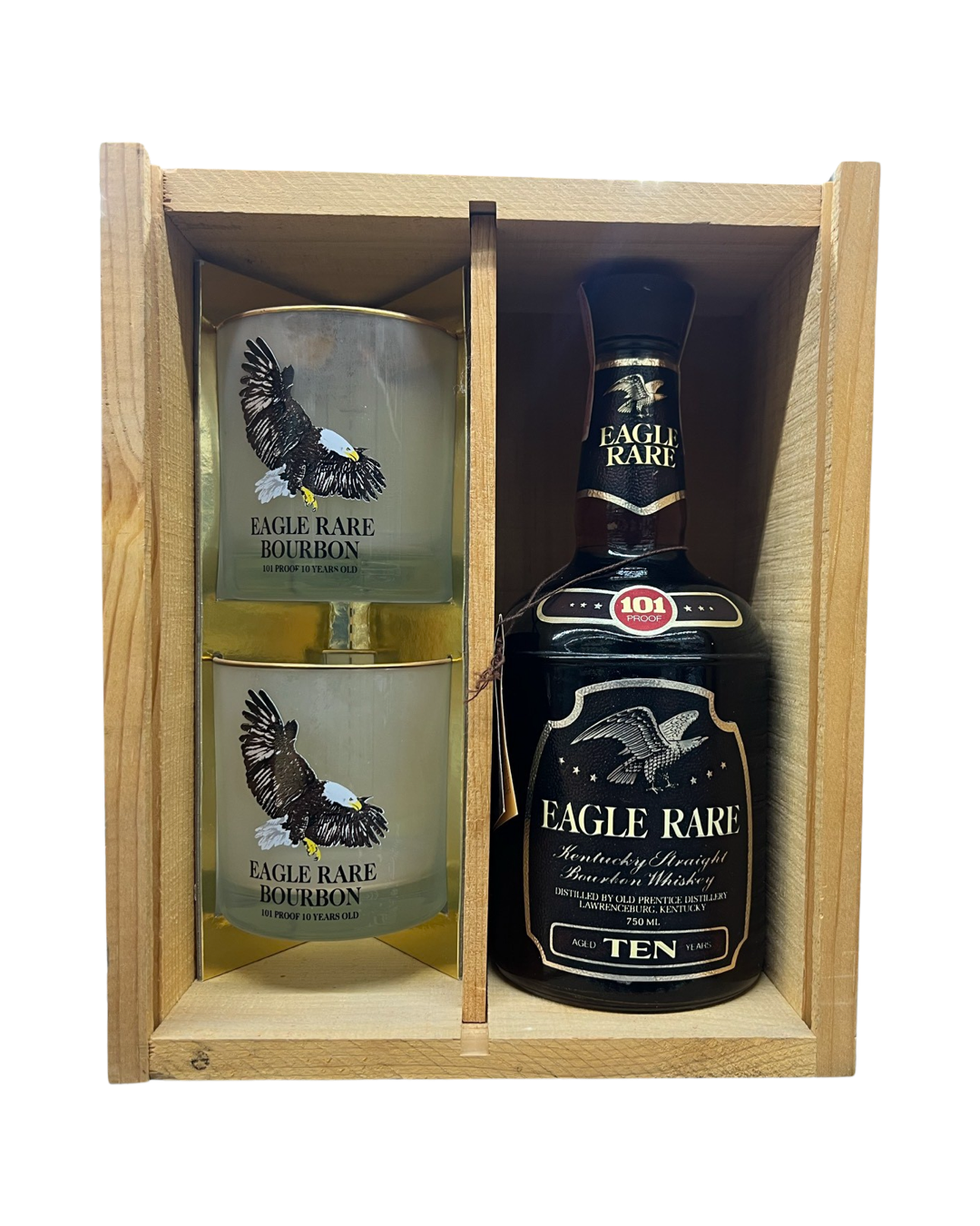1983 Eagle Rare 10 Year Single Barrel Kentucky Straight Bourbon Whiskey Gift Pack
