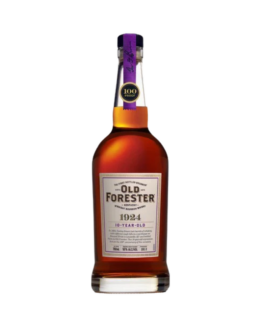 1924 Old Forester 10 Year Old Kentucky Straight Bourbon Whiskey 750ml