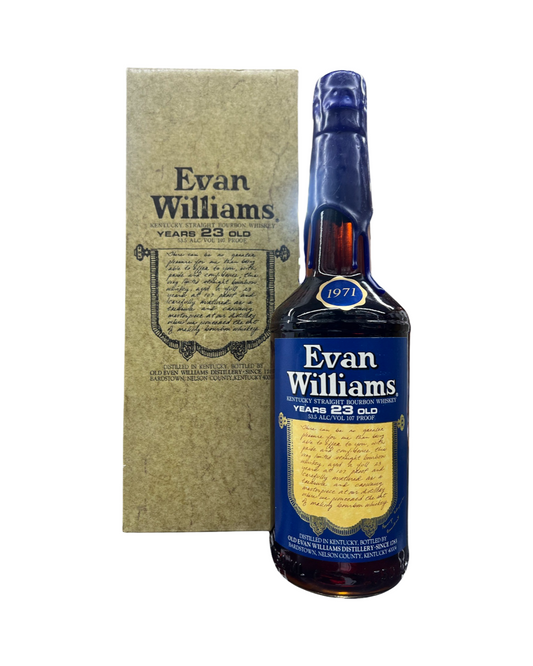 Evan Williams 1971 23 Year Old
750ml / 53.5%