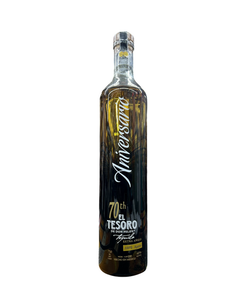 その他 El Tesoro 70th Anniversary Tequila 750ml El Tesoro de Don Felipe 70th Aniversario Extra Anejo Tequila 750ml