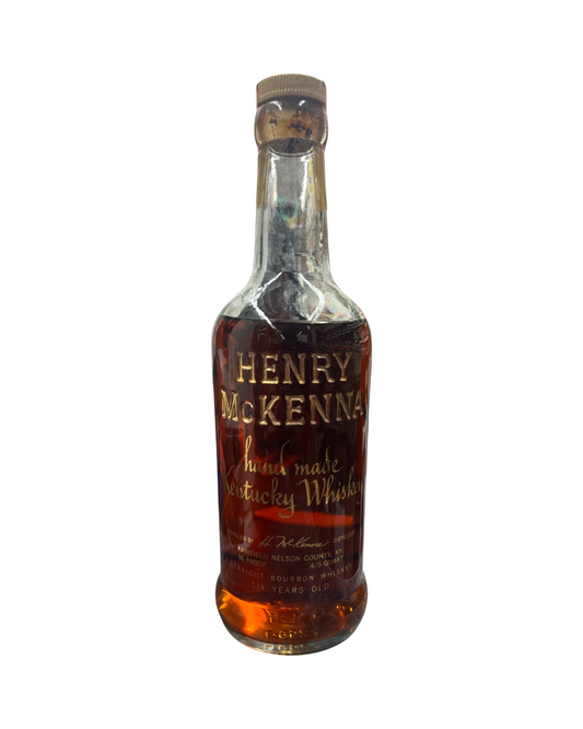 1963 Henry McKenna “Handmade Kentucky Whiskey” 6 Year and 86 Proof 750ml