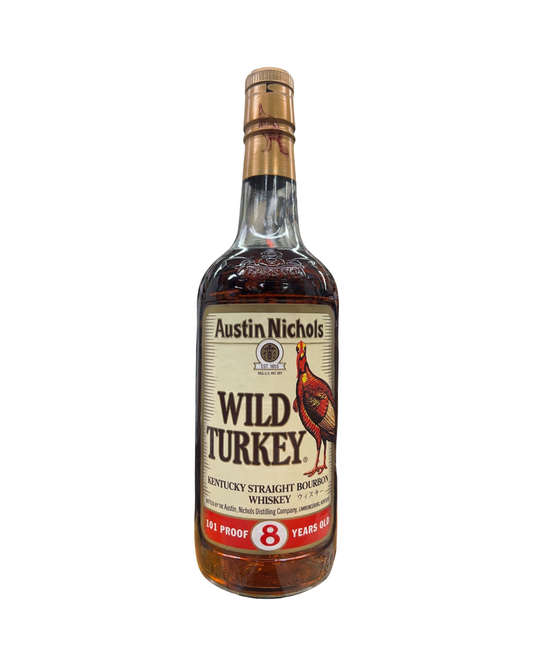 1996 Wild Turkey 8 Year Old 101 Proof Kentucky Straight Bourbon Whiskey 750ml
