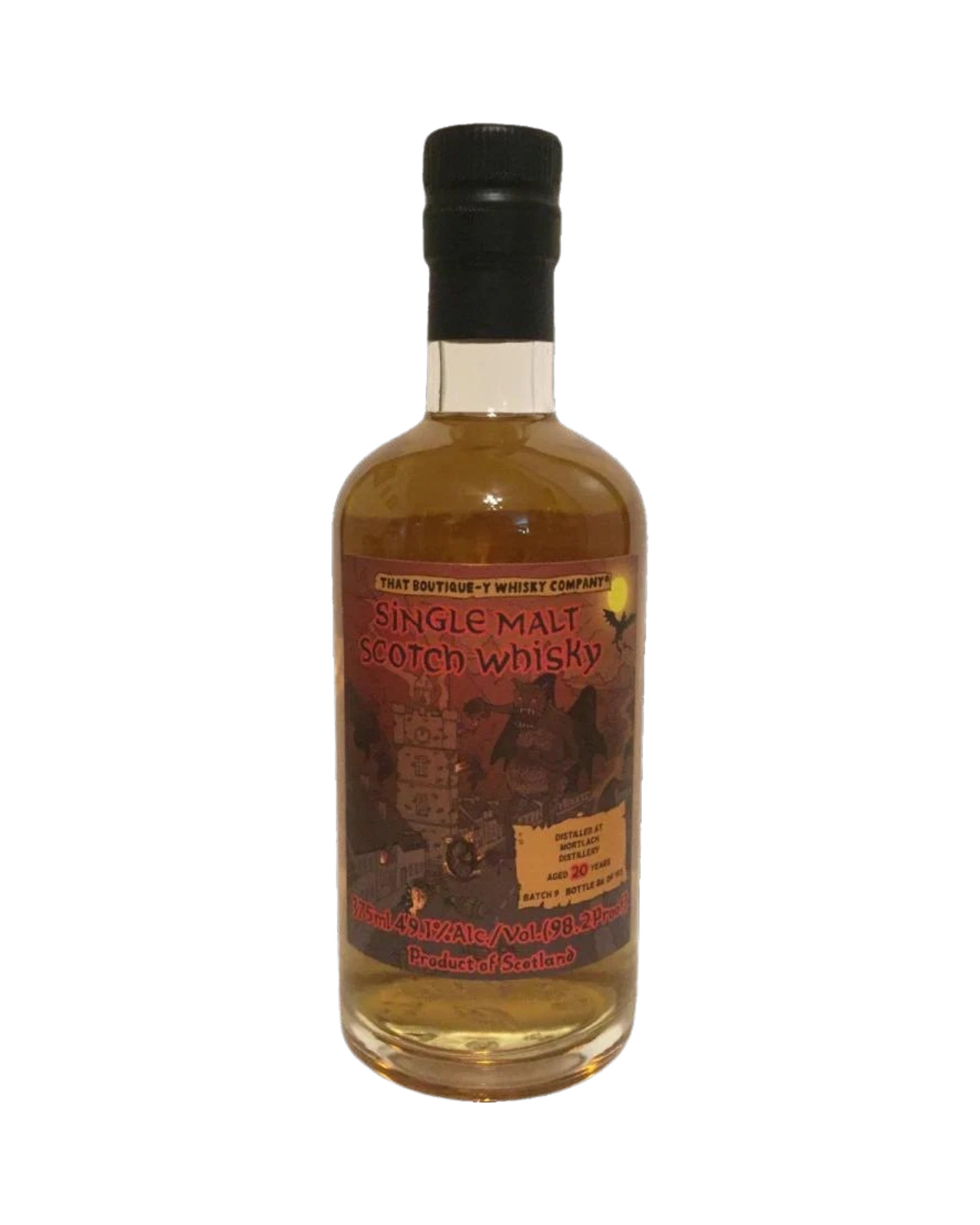 2019 Mortlach Batch 9 That Boutique-y Company 20 Year Old  Release Single Malt Scotch Whiskey 375ML