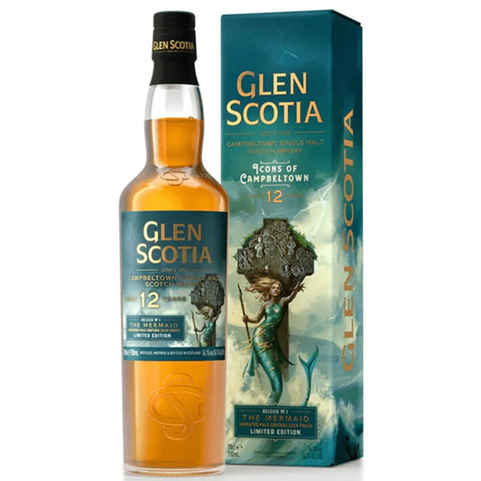 Glen Scotia 'The Mermaid' 12 Year Old Single Malt Scotch Whisky