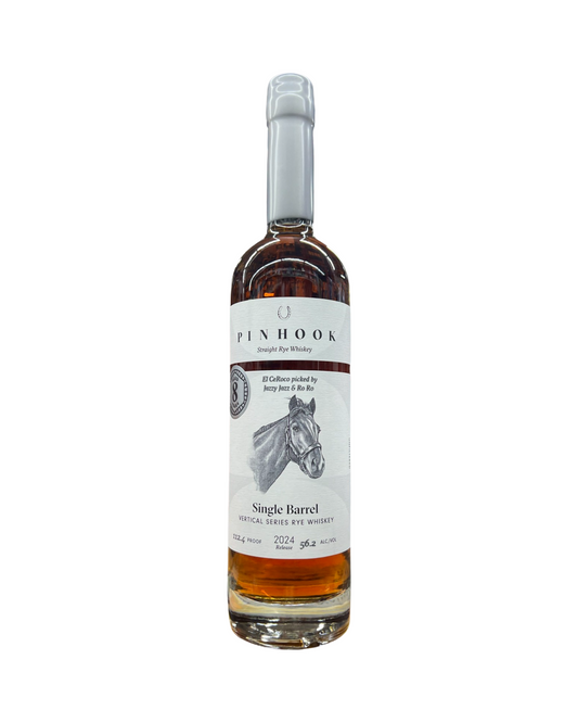Pinhook Straight Rye Whiskey Aged 8 Years Old Barrel Pick “El CeRoCo”