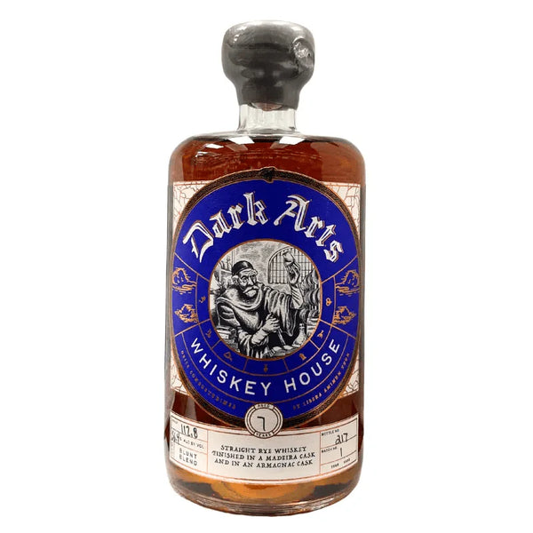 Dark Arts Blunt Blend 7 Year Old in Madeira & Armagnac Cask Finish Rye Whiskey