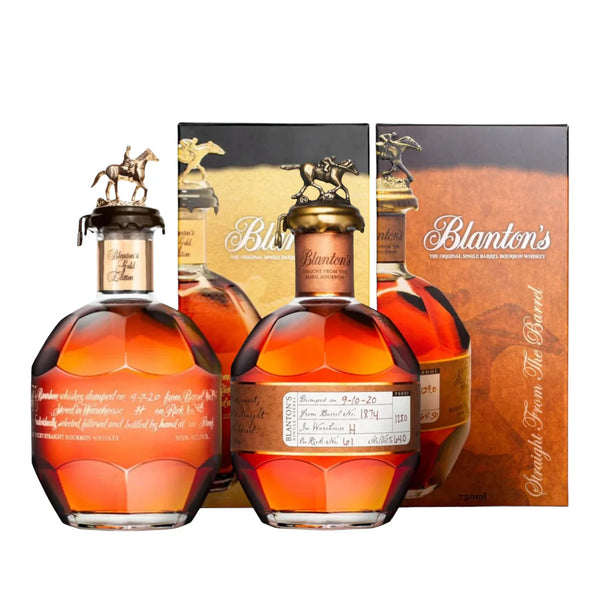 Blanton’s Gold Edition & Blanton’s Straight From The Barrel Bundle 750ml