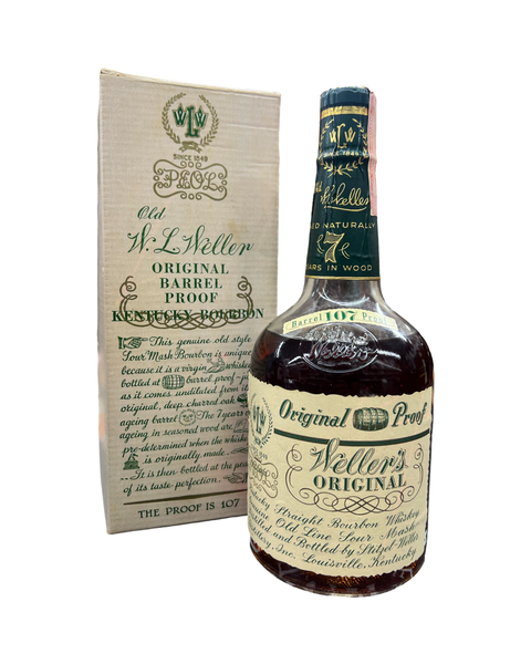 W.L. Weller’s Original Barrel Proof 1964 9 Year Old whiskey 750ml