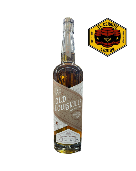 Old Louisville Whiskey Co  Sour Mash 8 years Old Maple Cask Finish 124 Proof