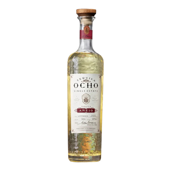 2024 Tequila Ocho Single Estate Anejo Tequila 750ml