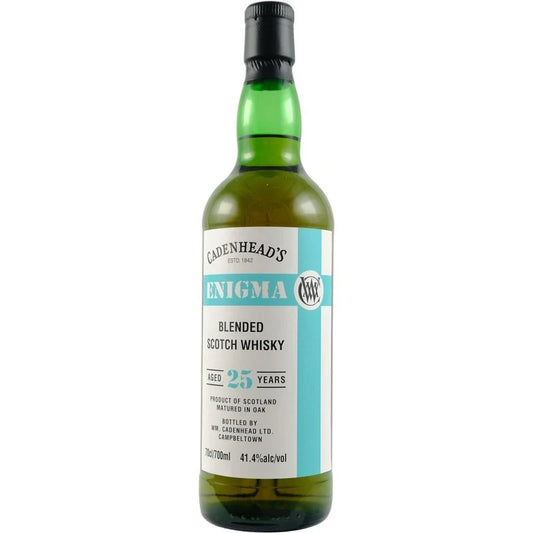 1998 Cadenhead's Enigma 25 Year Old Refill Sherry Matured Blended Scotch Whisky 700ml