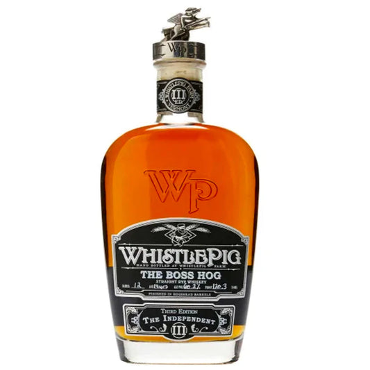 WhistlePig The Boss Hog III Edition The Independent Straight Rye Whiskey 750ml