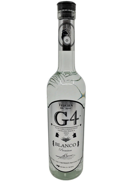 G4 108 Proof Blanco Tequila 750ml