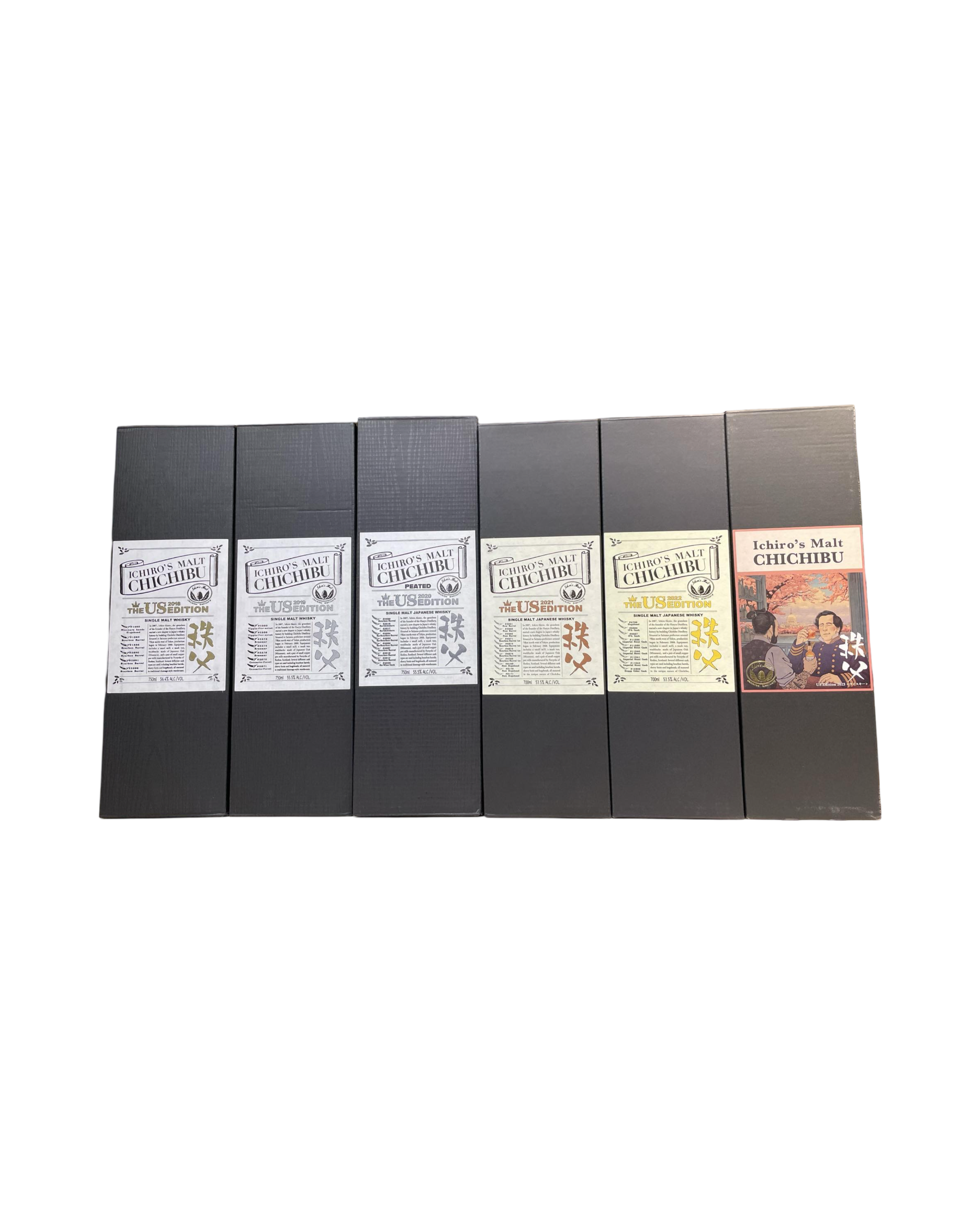 Ichiro's Malt Chichibu The US Edition Single Malt Whisky Bundle 6-Pack