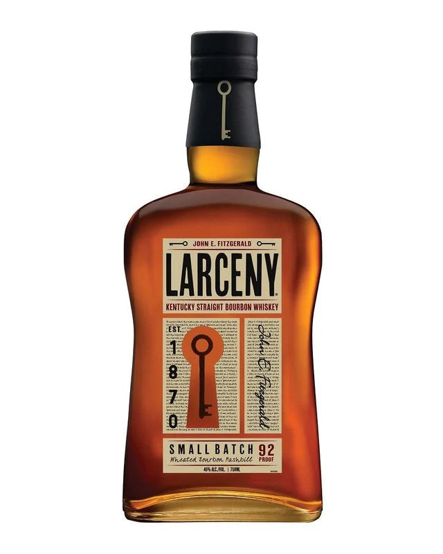 John E. Fitzgerald Larceny Very Small Batch Kentucky Straight  Bourbon Whiskey 750ml